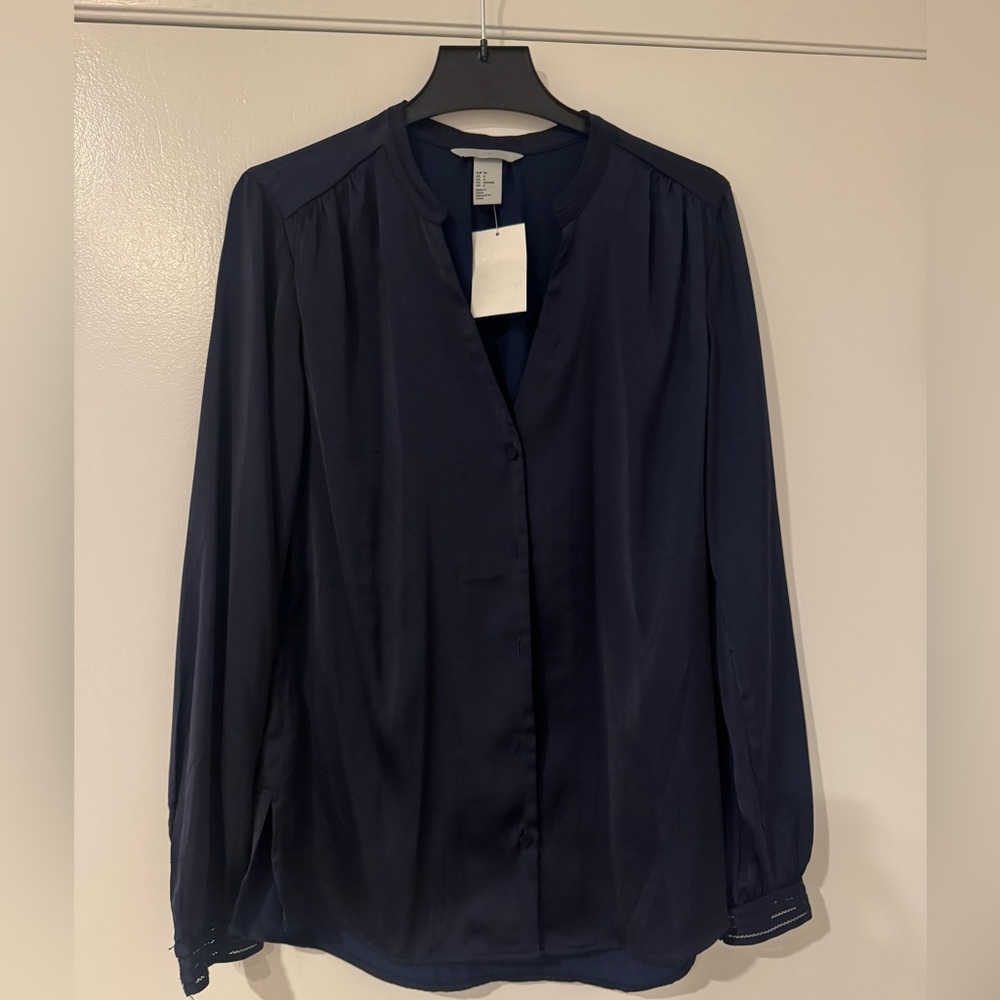 H&M Dark Blue Women's Blouse